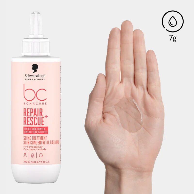 Schwarzkopf Professional BC Bonacure Repair Rescue+ koncentrirana nega za poškodovane lase 200 ml