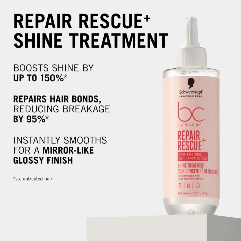 Schwarzkopf Professional BC Bonacure Repair Rescue+ koncentrirana nega za poškodovane lase 200 ml