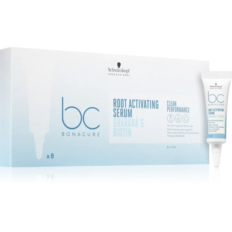 Schwarzkopf Professional BC Bonacure Scalp serum za lase za aktivacijo lasnih korenin 8x7 ml