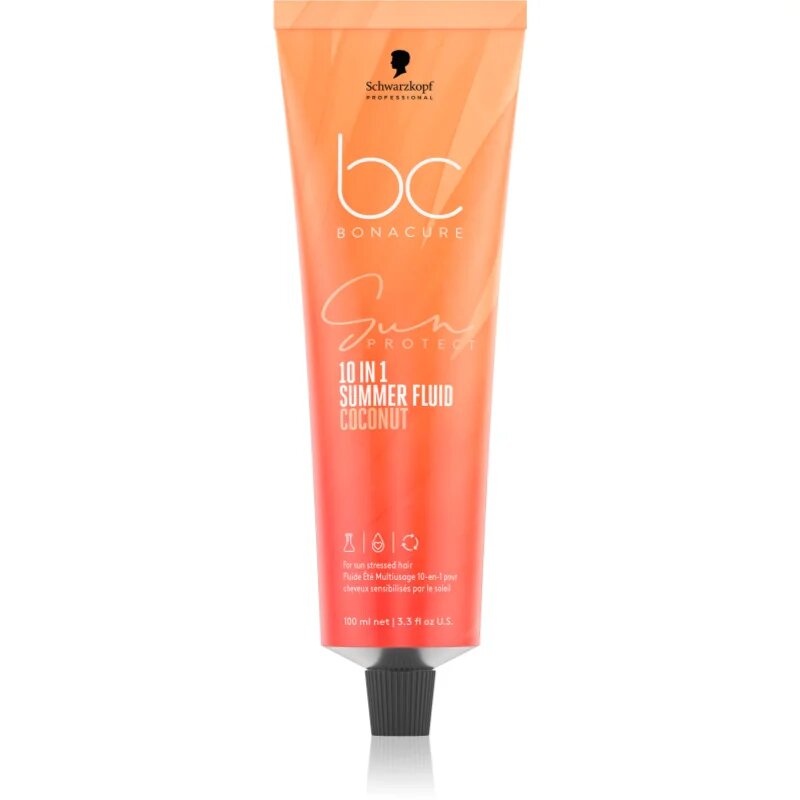 Schwarzkopf Professional BC Bonacure Sun Protect 10-in-1 Summer Fluid vlažilni fluid za lase izpostavljene soncu 100 ml