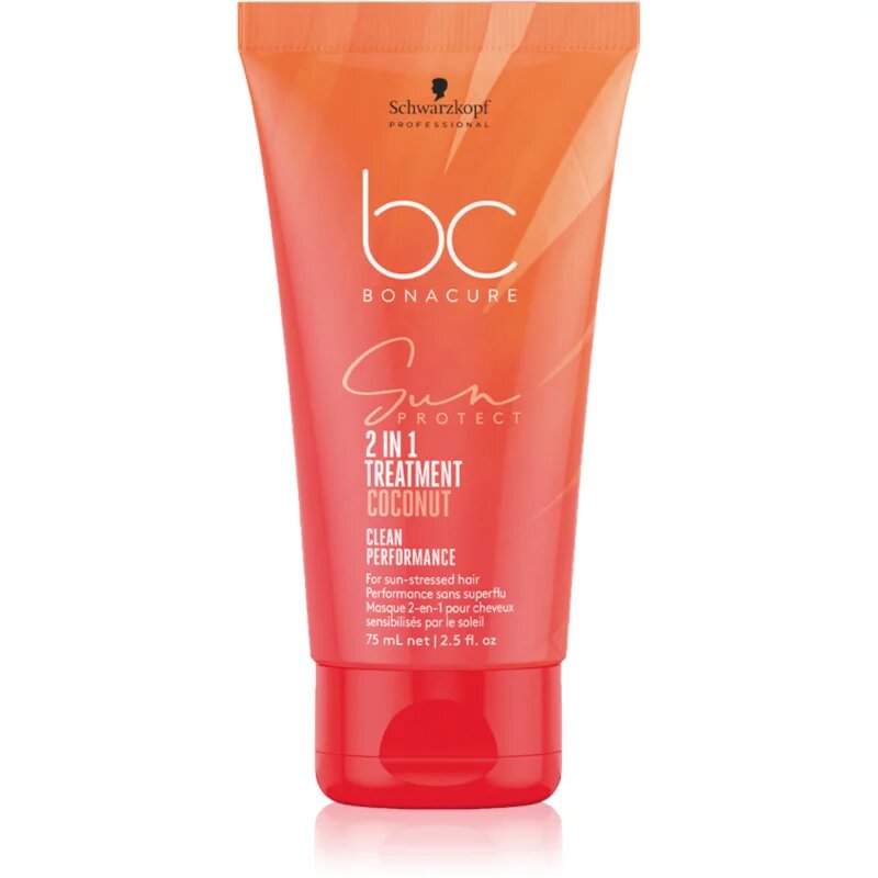 Schwarzkopf Professional BC Bonacure Sun Protect 2-IN-1 Treatment regeneracijska kura 2 v 1 75 ml