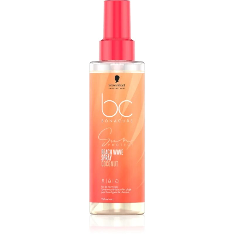 Schwarzkopf Professional BC Bonacure Sun Protect Beach Waves Spray pršilo za lase za učinek kot s plaže 150 ml