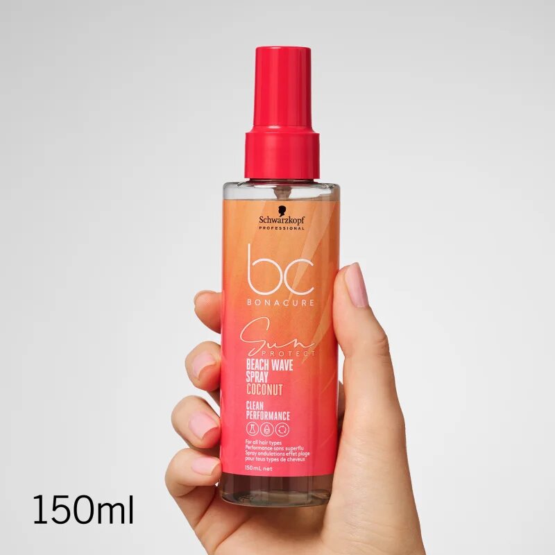 Schwarzkopf Professional BC Bonacure Sun Protect Beach Waves Spray pršilo za lase za učinek kot s plaže 150 ml