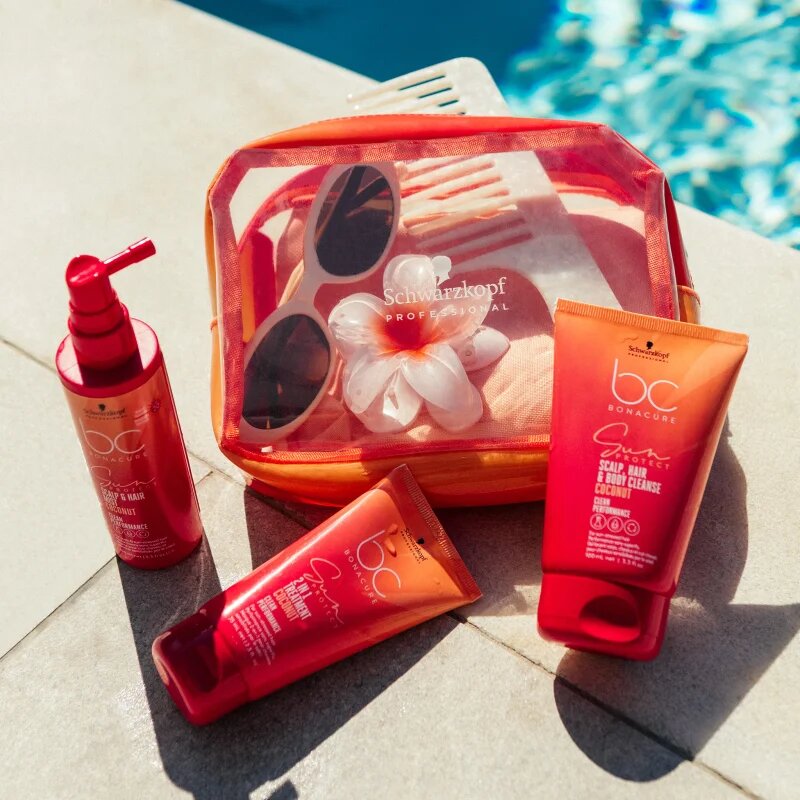 Schwarzkopf Professional BC Bonacure Sun Protect Scalp Hair & Body Cleanse gel za prhanje 2 v 1 100 ml
