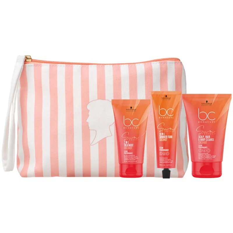 Schwarzkopf Professional BC Bonacure Sun Protect Sun Pouch Potovalni set za lase