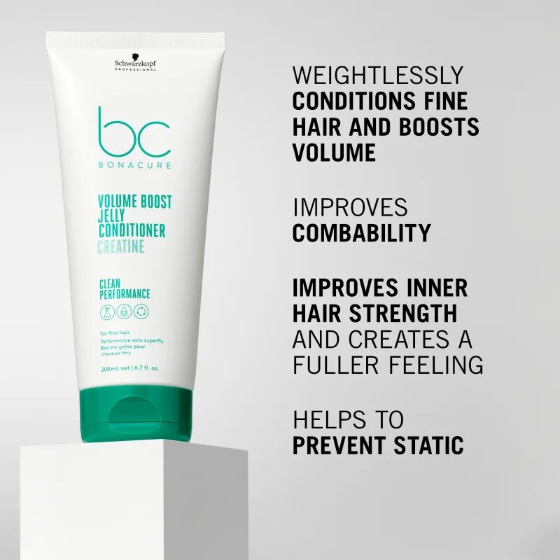 Schwarzkopf Professional BC Bonacure Volume Boost balzam za volumen za fine in tanke lase 200 ml