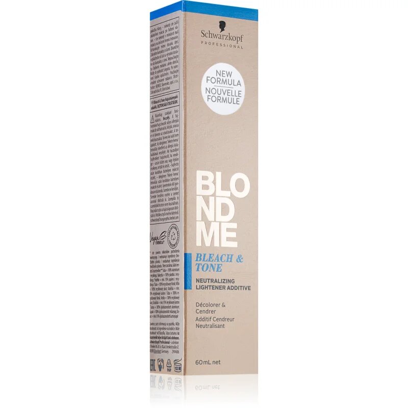 Schwarzkopf Professional Blondme Bleach & Tone snov za posvetlitev in toniranje odtenek Violet Additive 60 ml