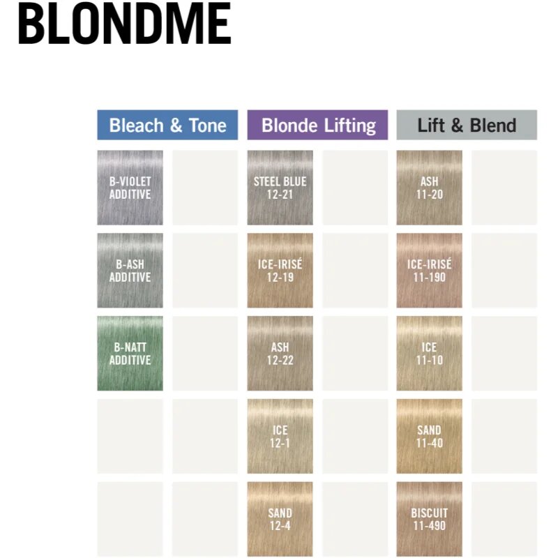 Schwarzkopf Professional Blondme Bleach & Tone snov za posvetlitev in toniranje odtenek Violet Additive 60 ml
