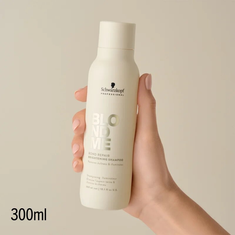 Schwarzkopf Professional Blondme Bond Repair Brightening Shampoo osvetljevalni šampon za blond lase 300 ml