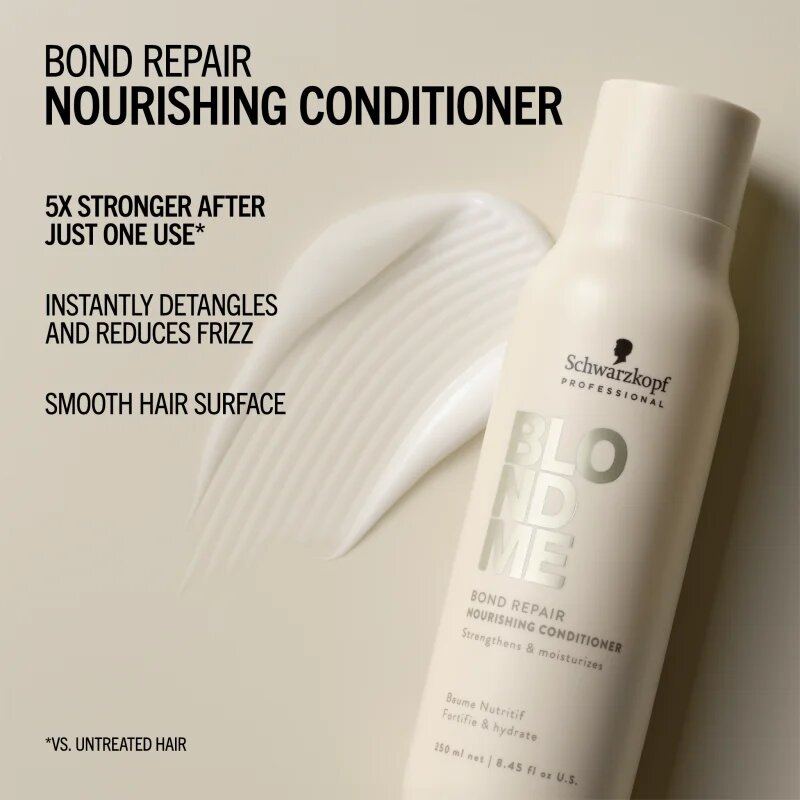 Schwarzkopf Professional Blondme Bond Repair Nourishing Conditioner hranilni balzam za blond lase 250 ml