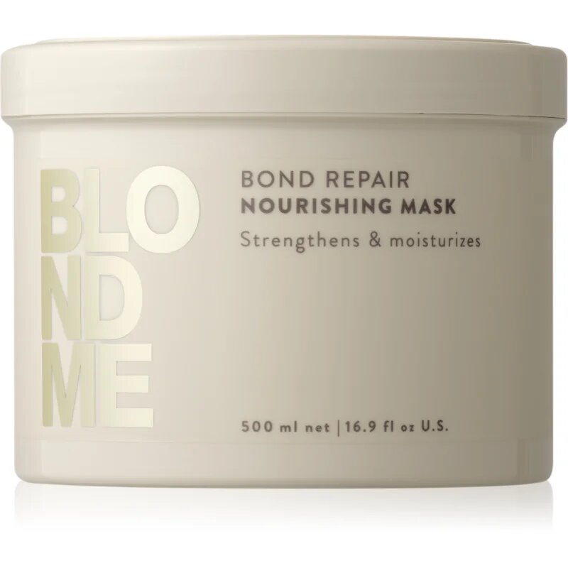 Schwarzkopf Professional Blondme Bond Repair Nourishing Mask intenzivna hranilna maska 500 ml