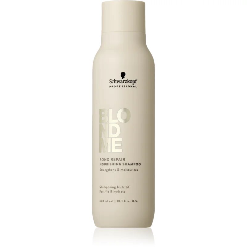 Schwarzkopf Professional Blondme Bond Repair Nourishing Shampoo intenzivno hranilni šampon za blond lase 300 ml
