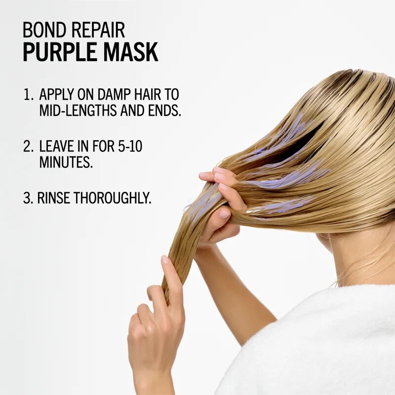 Schwarzkopf Professional Blondme Bond Repair Purple Mask maska za lase za nevtralizacijo rumenih odtenkov 500 ml