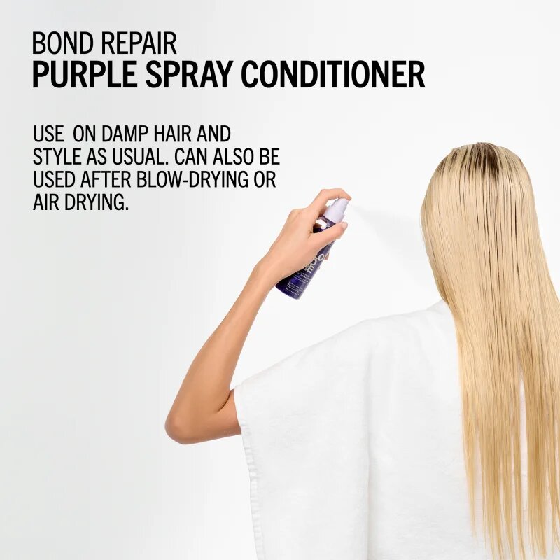 Schwarzkopf Professional Blondme Bond Repair Purple Spray Conditioner vijoličen balzam v pršilu 150 ml