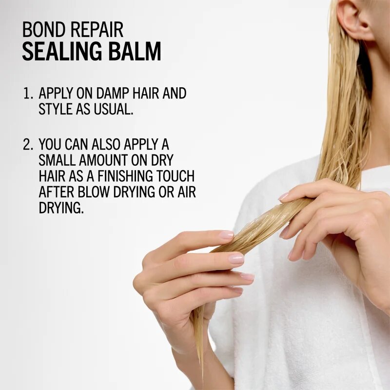 Schwarzkopf Professional Blondme Bond Repair Sealing Balm negovalni bazam za lase proti krepastim lasem 75 ml