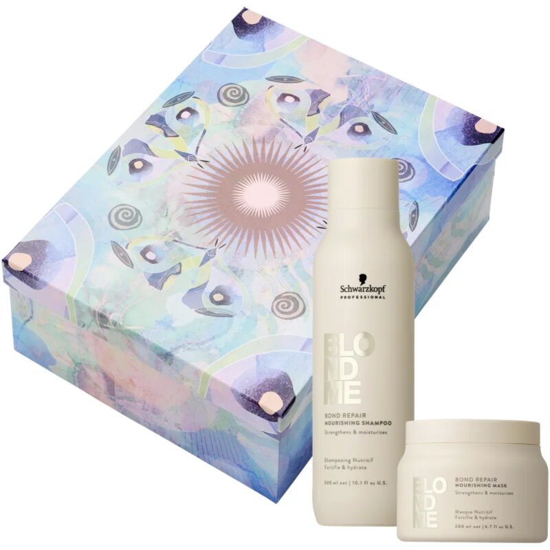 Schwarzkopf Professional Blondme Bond Repair Set darilni set za blond lase