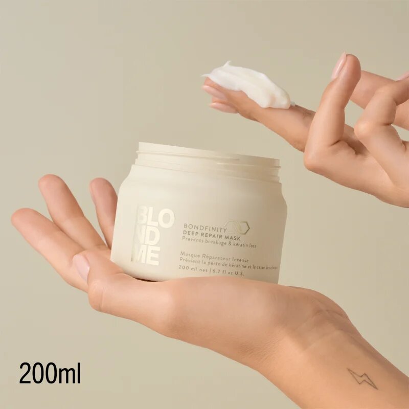 Schwarzkopf Professional Blondme Bondfinity Deep Repair Mask globinsko regeneracijska maska 200 ml