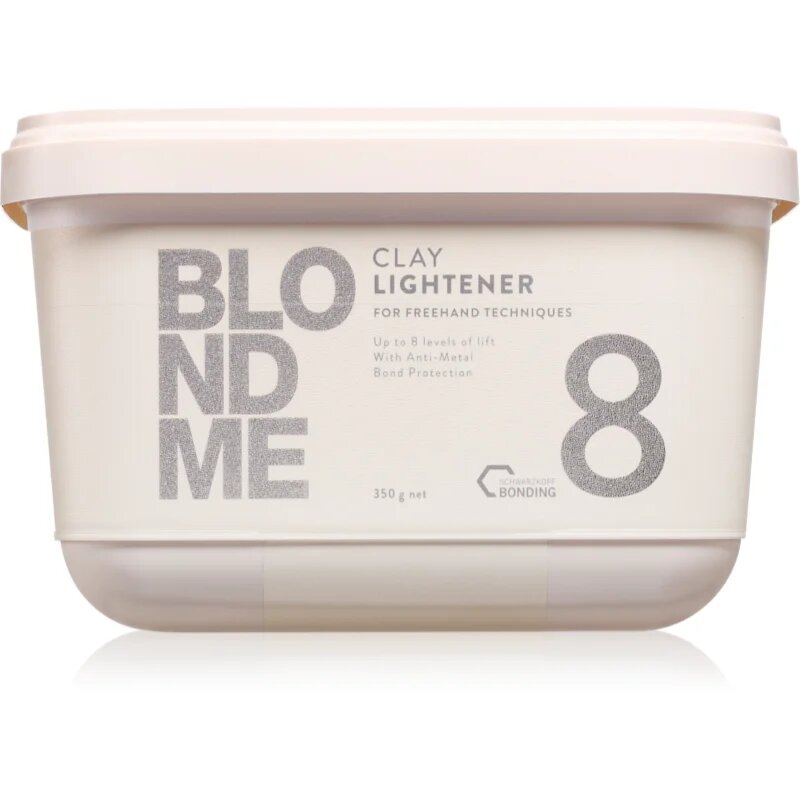 Schwarzkopf Professional Blondme Clay Lightener 8 posvetlitveni puder za blond lase 350 g