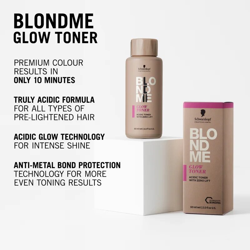 Schwarzkopf Professional Blondme Glow Toner tonirana barva za lase odtenek Pearl Glaze 10-01 60 ml