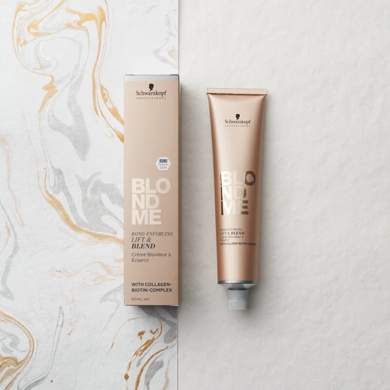 Schwarzkopf Professional Blondme Lift & Blend posvetlitvena krema za blond lase odtenek Ice 60 ml