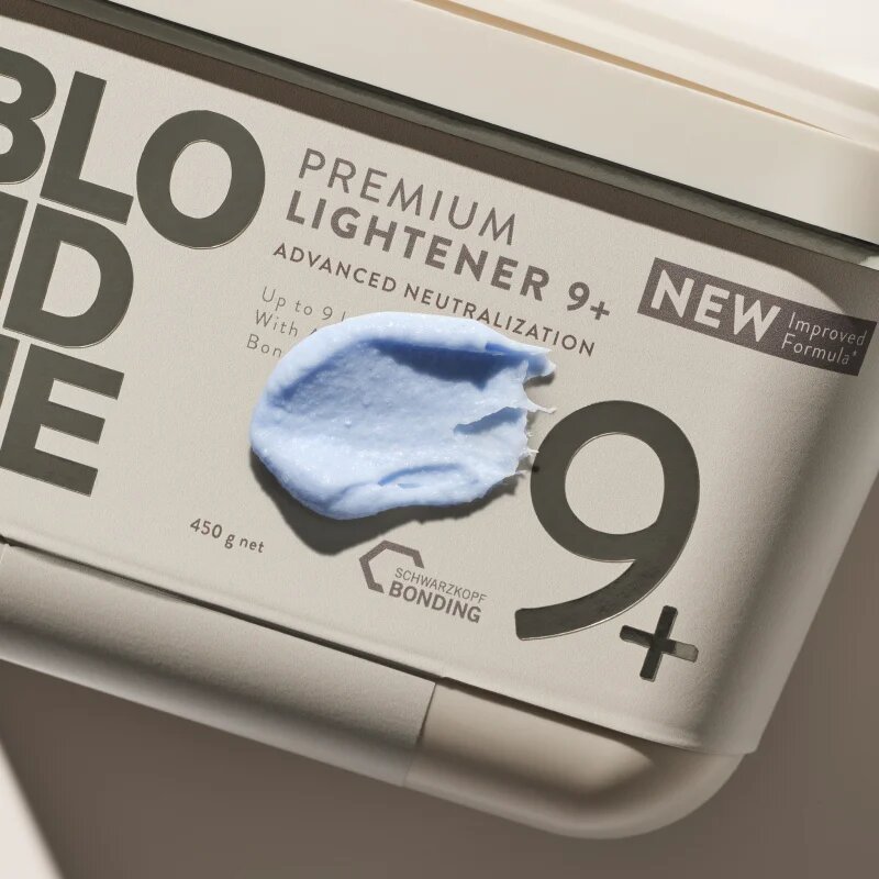 Schwarzkopf Professional Blondme Premium Lightener 9+ posvetlitveni puder za blond lase 450 g