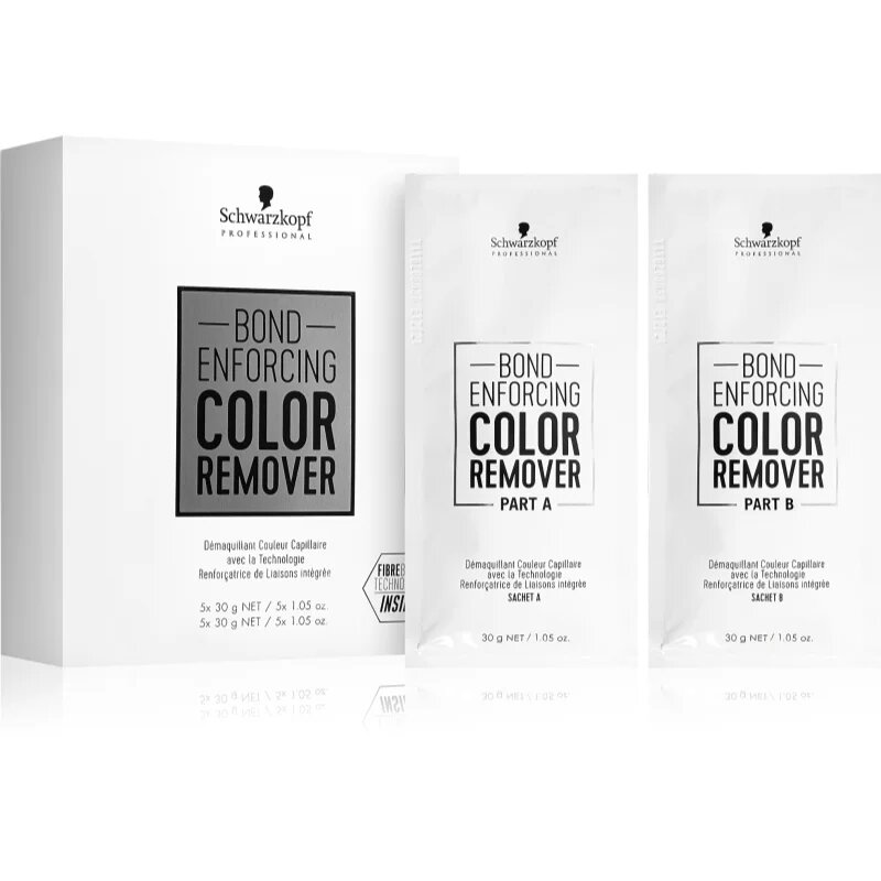Schwarzkopf Professional Bond Enforcing Color Remover odstranjevalec barve za posvetlitev las 10x30 g