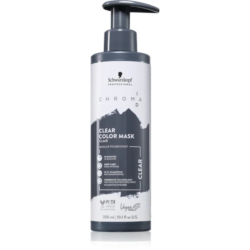 Schwarzkopf Professional Chroma ID Color Mask intenzivna barvna maska za lase odtenek Clear 300 ml