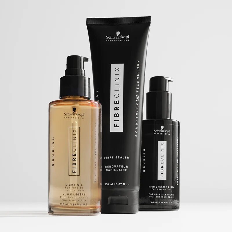 Schwarzkopf Professional Fibre Clinix Fibre Sealer regeneracijska krema za vse tipe las 150 ml