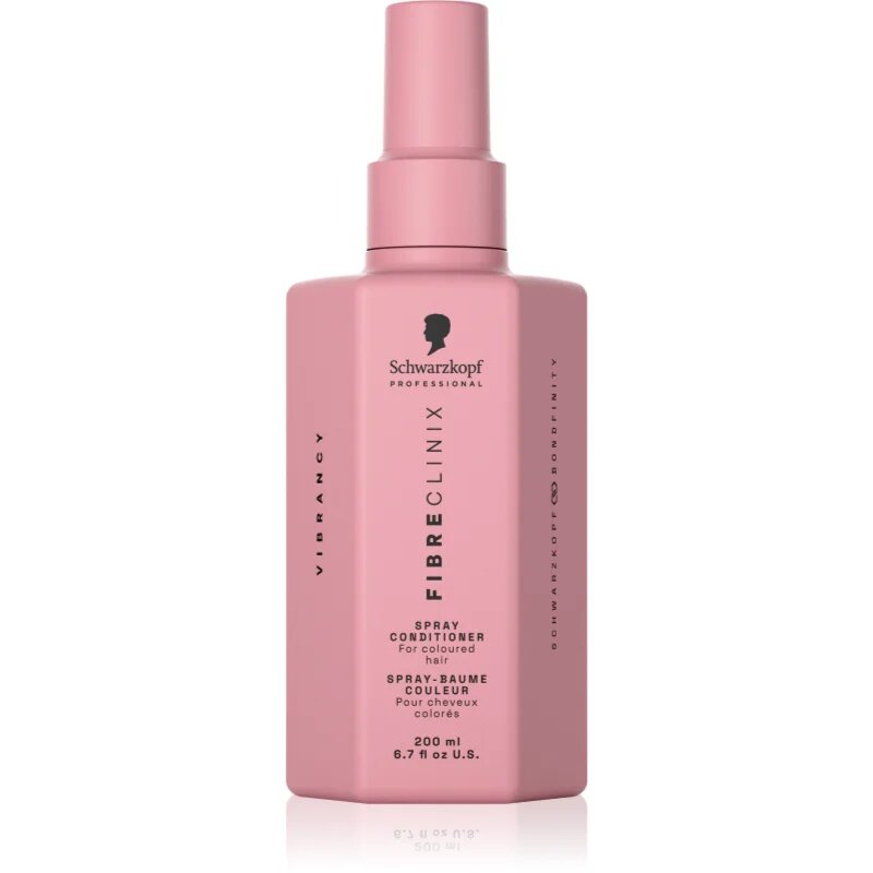Schwarzkopf Professional Fibre Clinix Vibrancy Spray Conditioner balzam v pršilu za barvane lase 200 ml