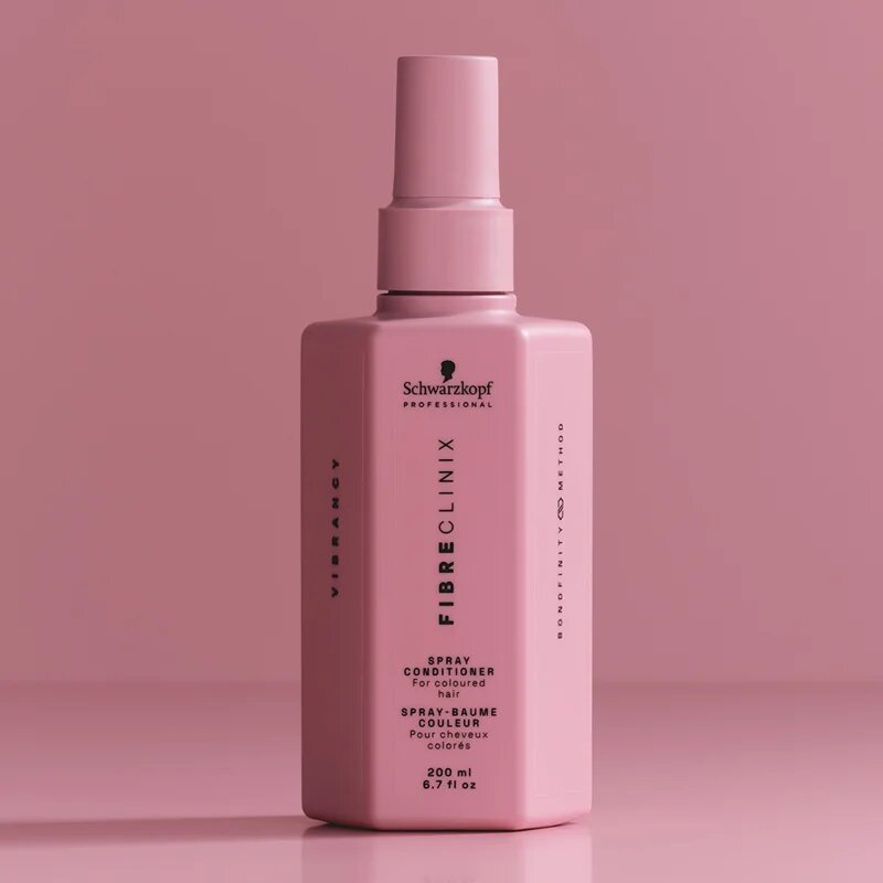 Schwarzkopf Professional Fibre Clinix Vibrancy Spray Conditioner balzam v pršilu za barvane lase 200 ml