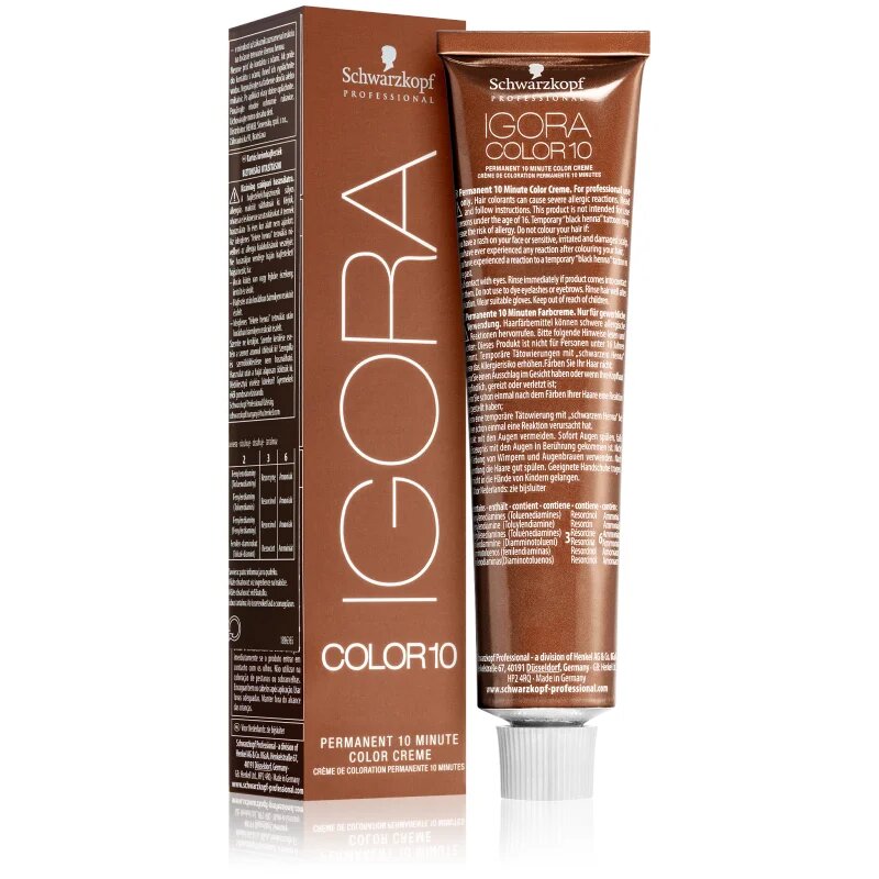 Schwarzkopf Professional IGORA Color 10 permanentna barva za lase odtenek 8-00 Light Blonde Natural Extra 60 ml
