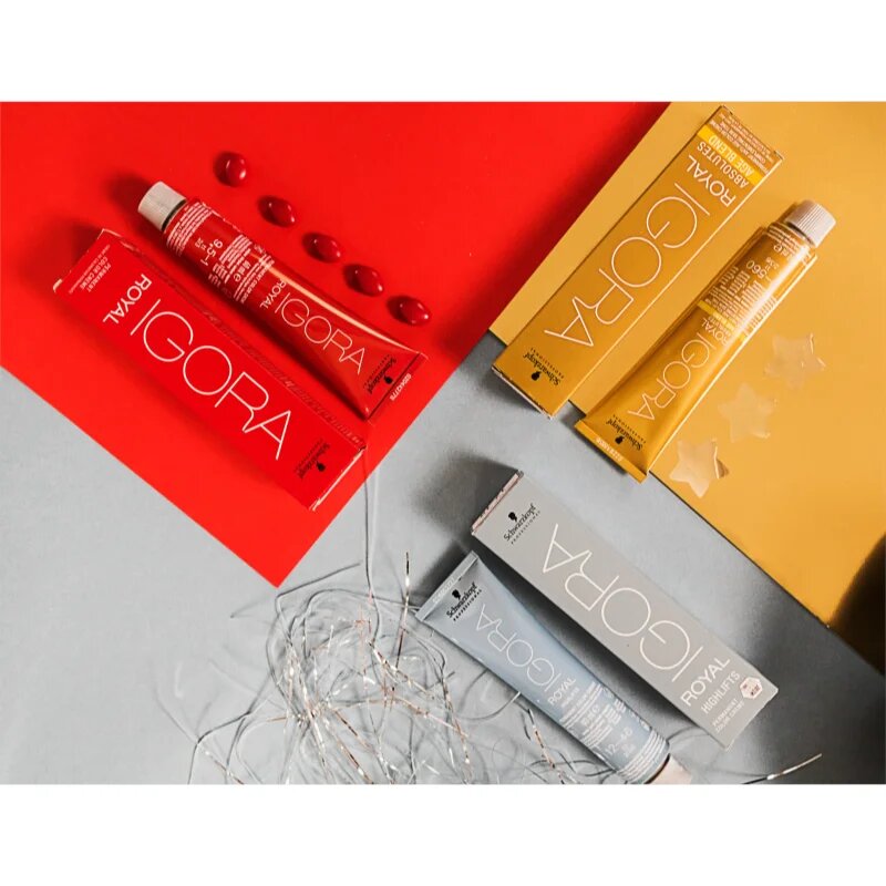 Schwarzkopf Professional IGORA Royal Absolutes Age Blend barva za lase odtenek 8-140 Light Blonde Cendré Beige Natural 60 ml