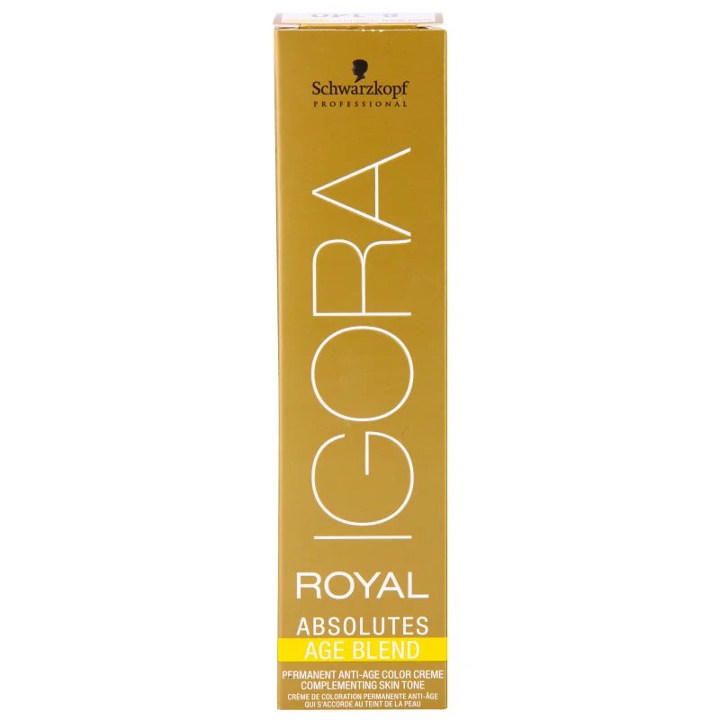 Schwarzkopf Professional IGORA Royal Absolutes Age Blend barva za lase odtenek 8-140 Light Blonde Cendré Beige Natural 60 ml