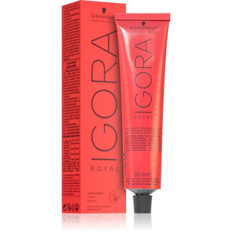 Schwarzkopf Professional IGORA Royal barva za lase odtenek 4-33 Medium Brown 60 ml