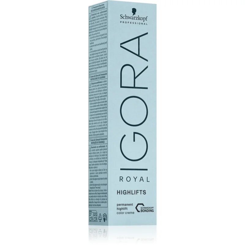 Schwarzkopf Professional IGORA Royal Highlifts barvna krema za hladne blond odtenke odtenek 10-4 60 ml