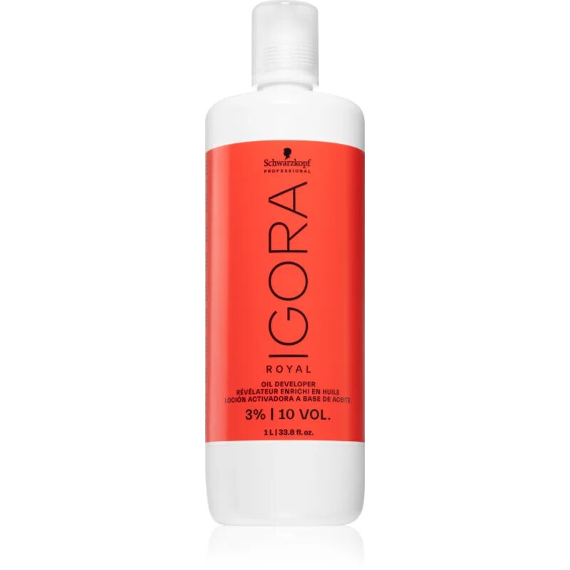 Schwarzkopf Professional IGORA Royal oksidacijska emulzija 3% 10 Vol. 3% / 10 Vol. 1000 ml