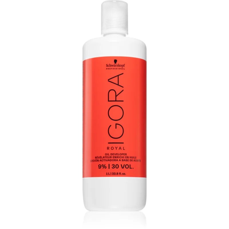 Schwarzkopf Professional IGORA Royal oksidacijska emulzija 9 % / 30 Vol. 9% / 30 Vol. 1000 ml