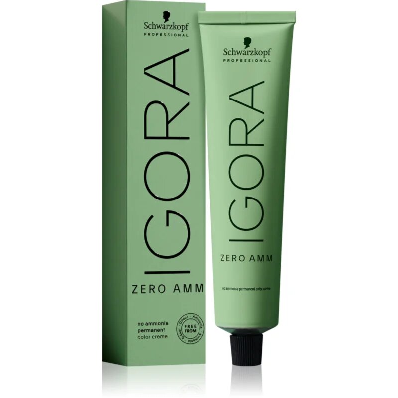 Schwarzkopf Professional IGORA ZERO AMM permanentna barva za lase brez amoniaka odtenek 6-46 60 ml