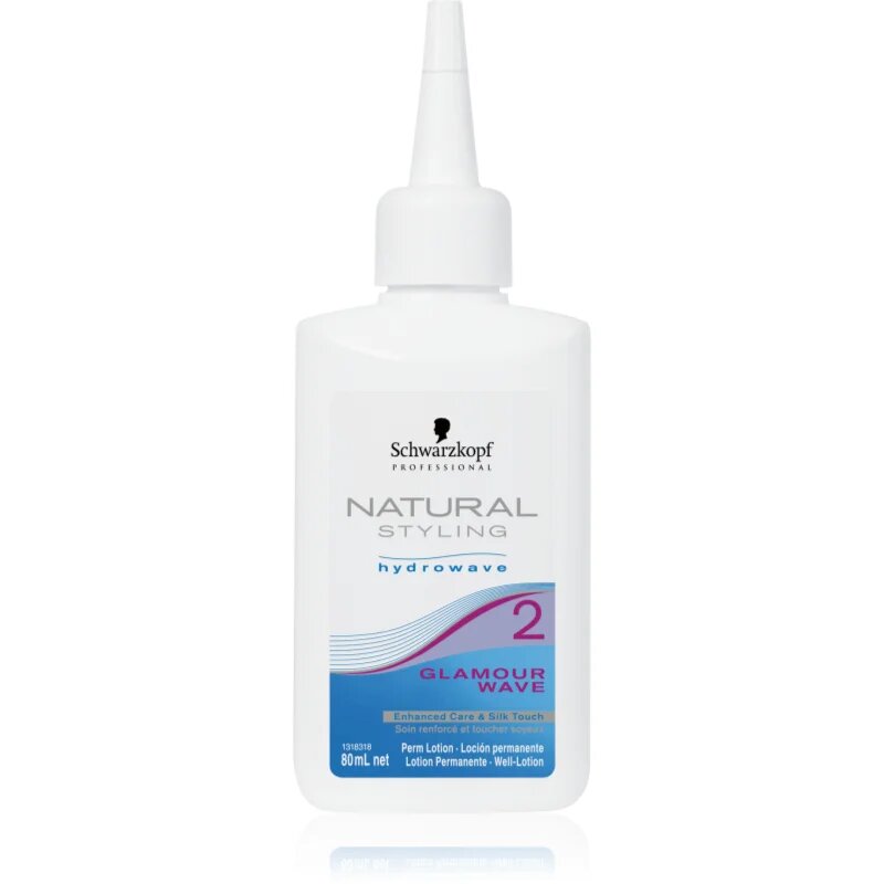 Schwarzkopf Professional Natural Styling Hydrowave trajna ondulacija za barvane lase in lase s prameni 2 80 ml