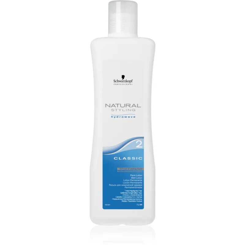 Schwarzkopf Professional Natural Styling Hydrowave trajna ondulacija za barvane lase in lase s prameni 2 Classic 1000 ml