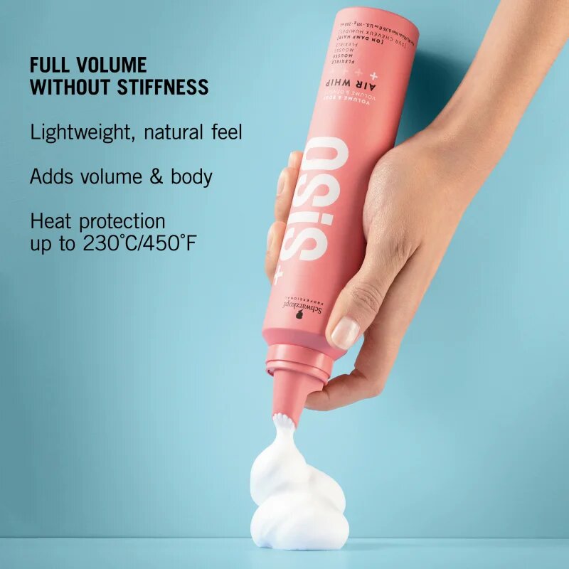 Schwarzkopf Professional Osis+ Air Whip pena za lase z učvrstitvenim učinkom 200 ml