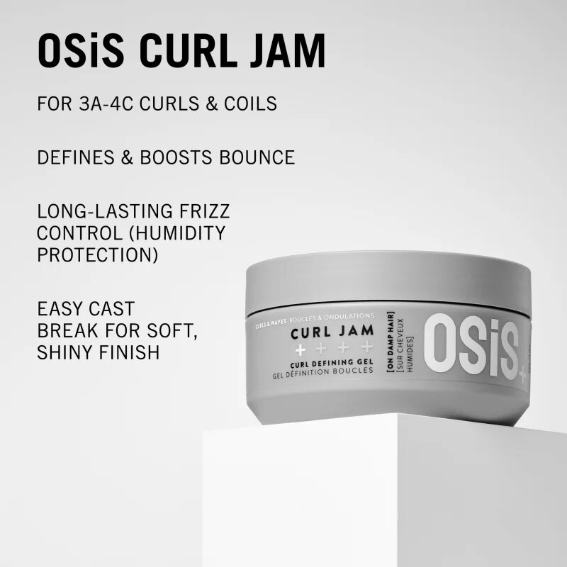 Schwarzkopf Professional Osis+ Curl Jam stiling gel za valovite in kodraste lase 300 ml