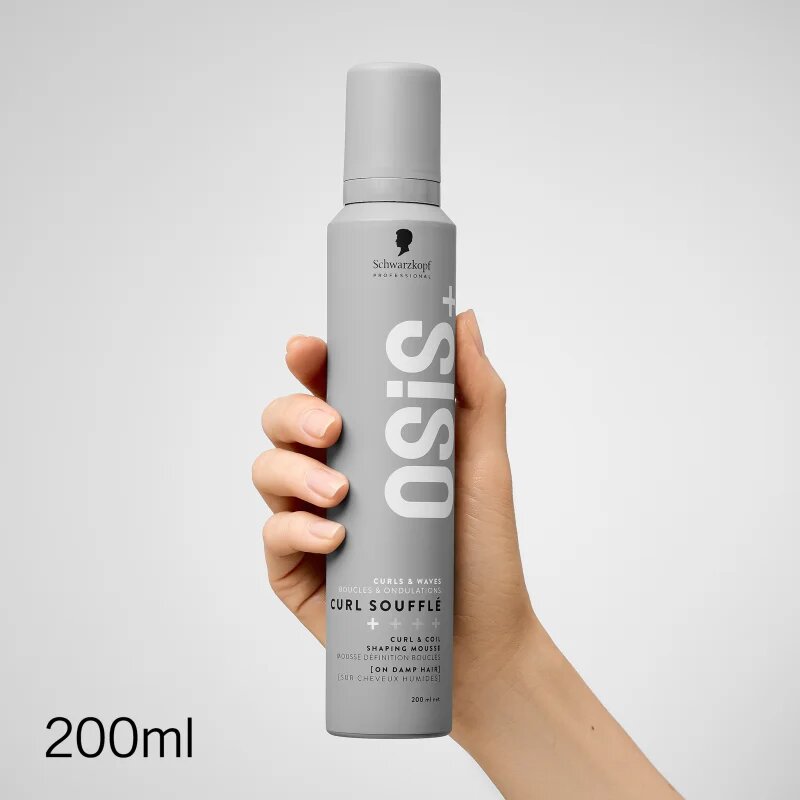 Schwarzkopf Professional Osis+ Curl Soufflé oblikovalna pena za valovite in kodraste lase 200 ml