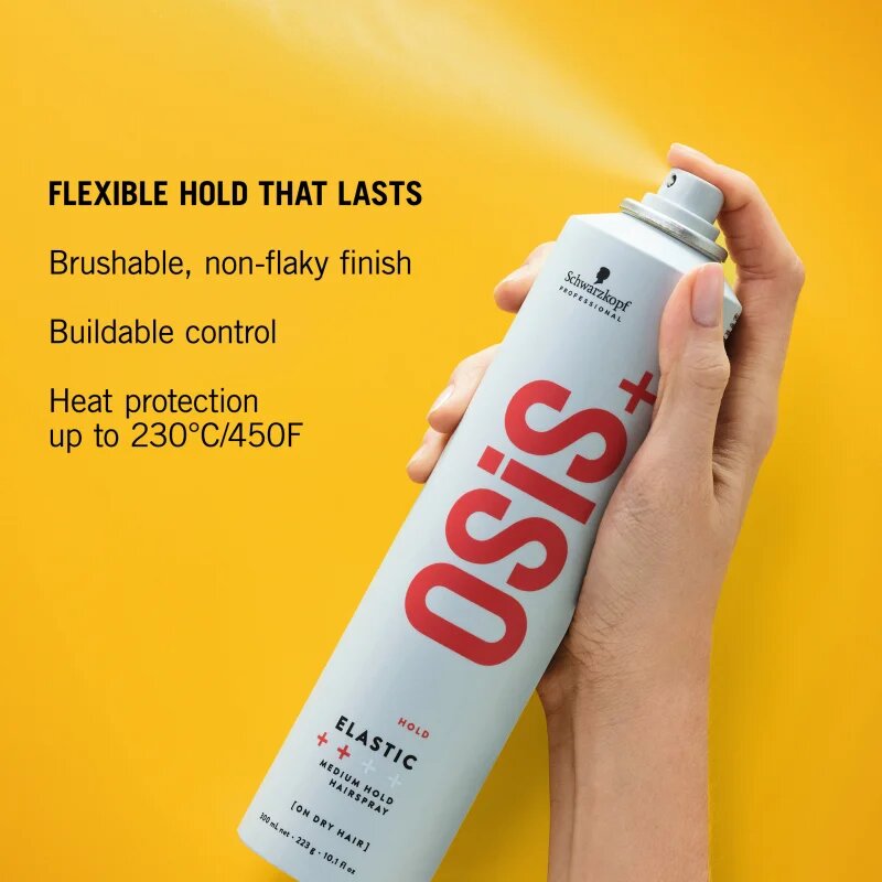 Schwarzkopf Professional Osis+ Elastic pršilo za lase s srednjo fiksacijo 300 ml