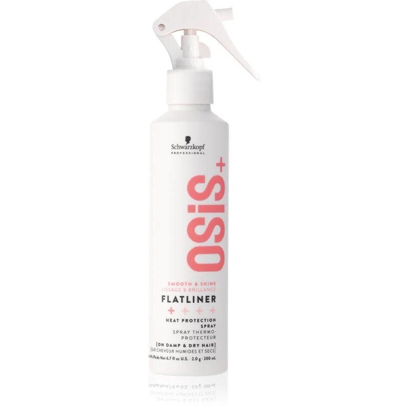 Schwarzkopf Professional Osis+ Flatliner pršilo za zaščito las pred vročino 200 ml