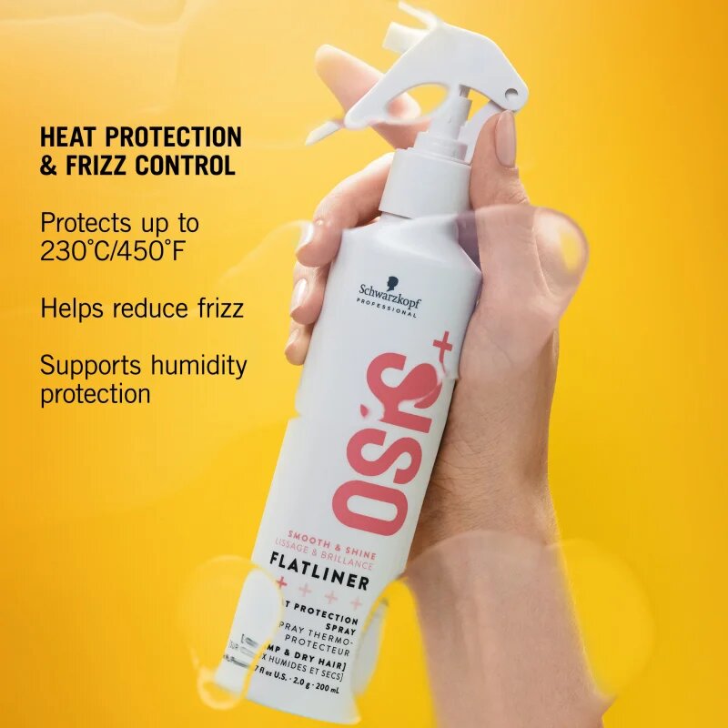 Schwarzkopf Professional Osis+ Flatliner pršilo za zaščito las pred vročino 200 ml