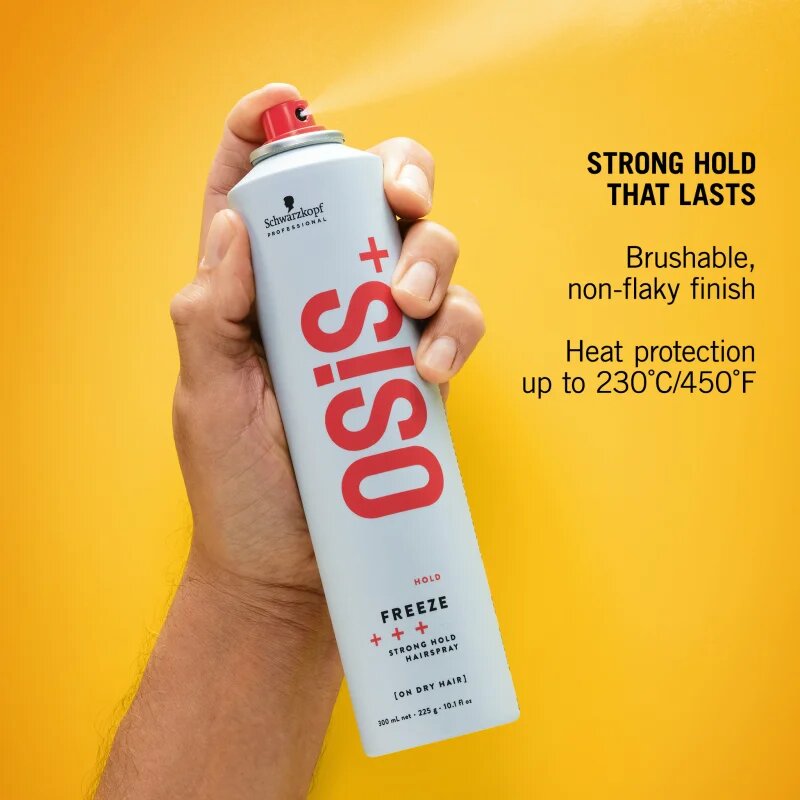 Schwarzkopf Professional Osis+ Freeze lak za lase z ekstra močnim utrjevanjem 300 ml