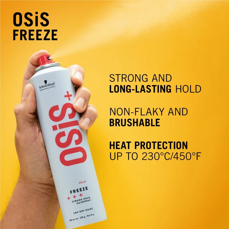 Schwarzkopf Professional Osis+ Freeze lak za lase z ekstra močnim utrjevanjem 500 ml