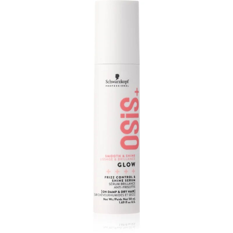 Schwarzkopf Professional Osis+ Glow serum za lase proti krepastim lasem 50 ml
