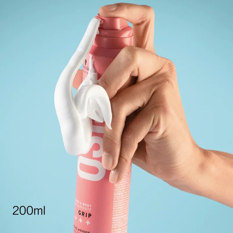 Schwarzkopf Professional Osis+ Grip pena za lase ultra močna fiksacija 200 ml